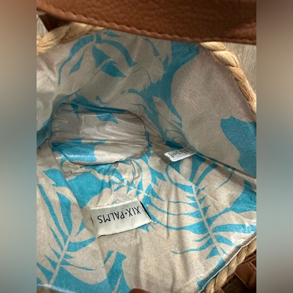 XIX Palms The Shore Break Picnic Cooler Bag Beachly Exclusive in Jute - Picture 8 of 15